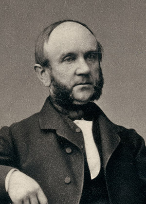 historical portrait of the founder Carl Johann Freudenberg