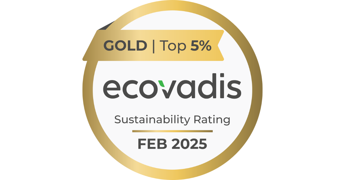 an Ecovadis award for 2025