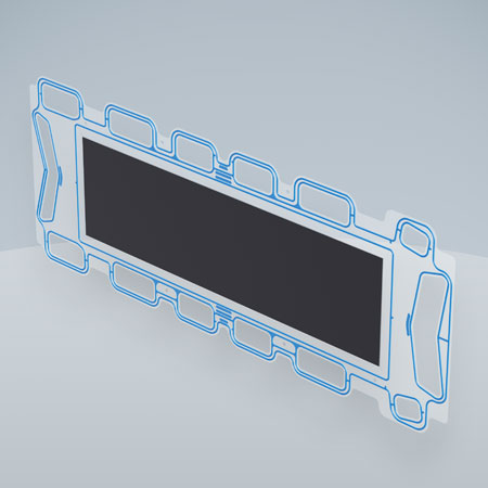 Fuel cell single cell by Freudenberg e-Power Systems