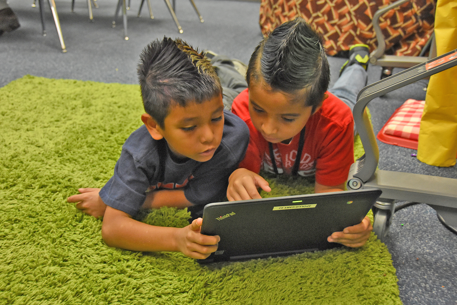Children at work