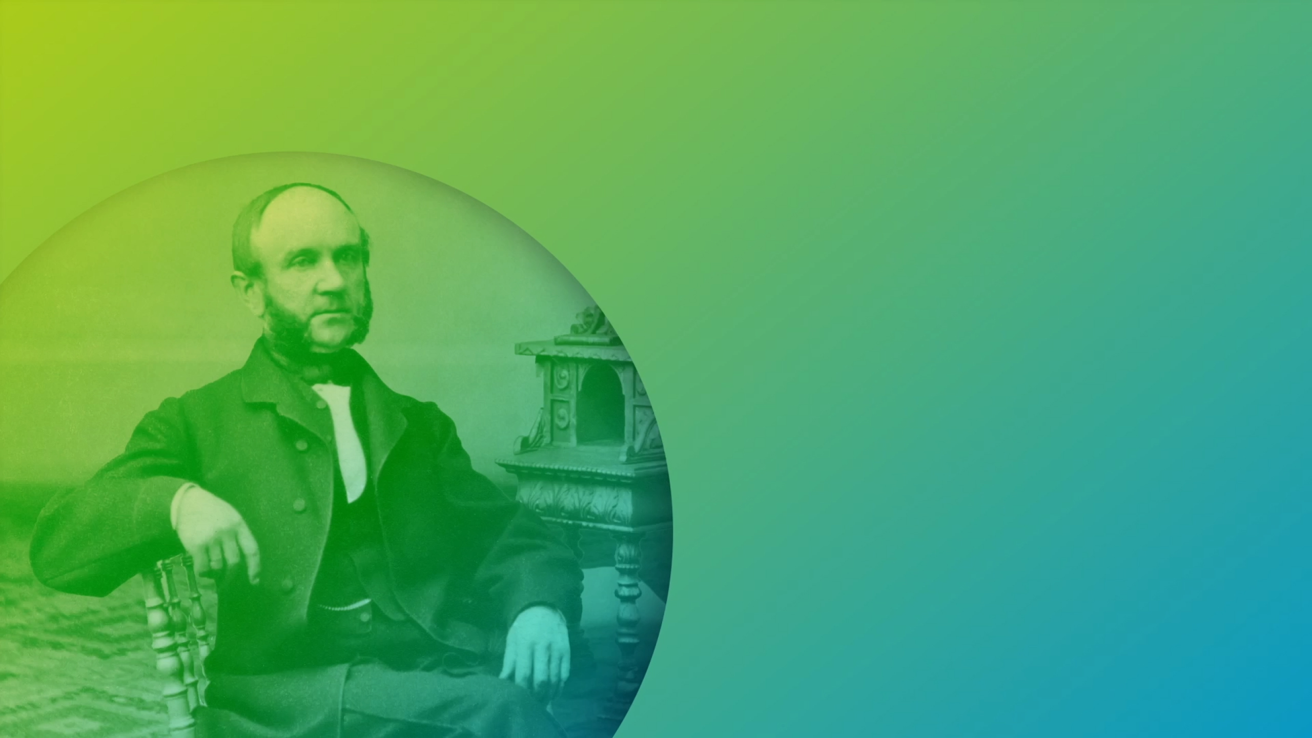 Picture of Carl Johann Freudenberg with link to history page 175 years of Freudenberg