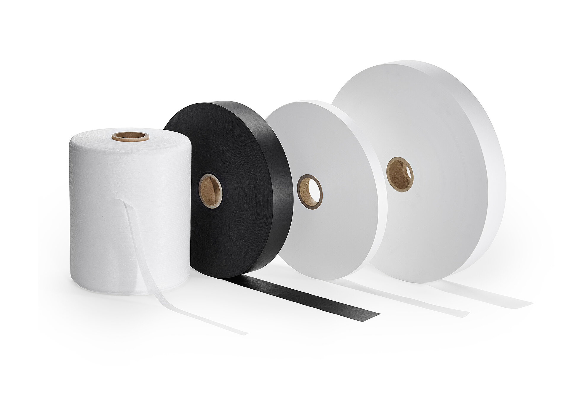 Nonwoven tapes for the production of cables 
