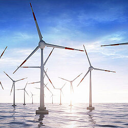 Offshore wind-turbines