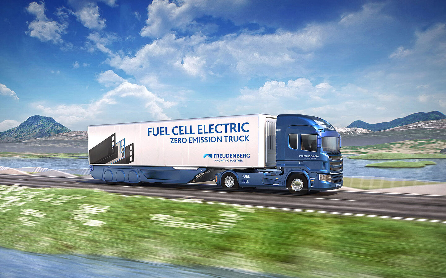 Fuel Cell Truck & Trailer 