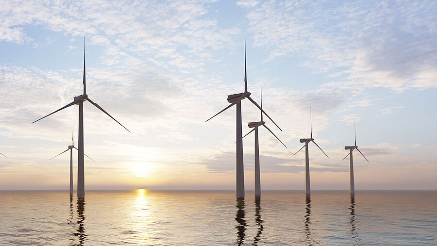 offshore wind turbines