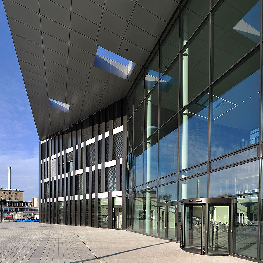 Entrance area of an office building