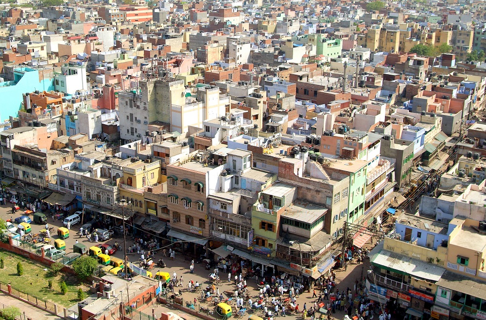 Traffic in Delhi Traffic in Delhi