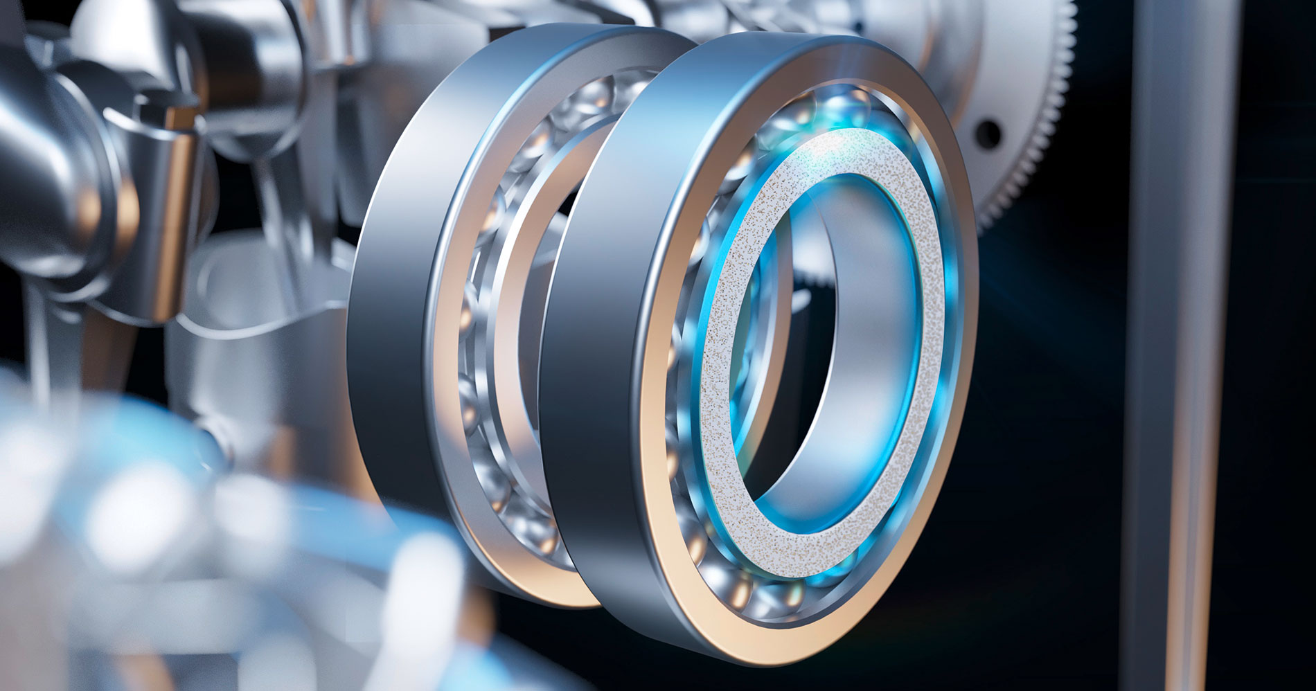 Friction Inserts applied to wheel bearings